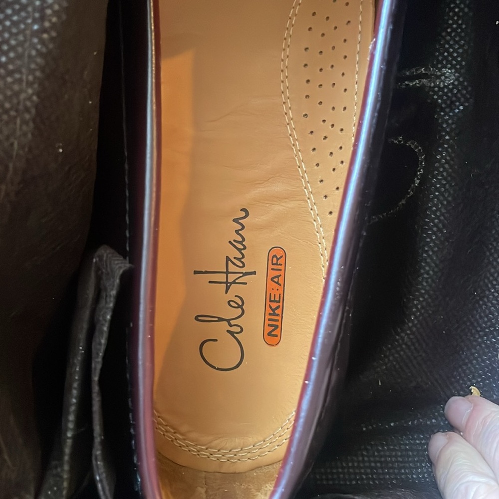 Cole Haan pinch air penny loafer 13 N burgundy - Picture 5 of 6